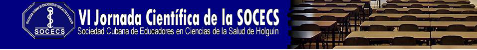 VI Jornada SOCECS Holguín